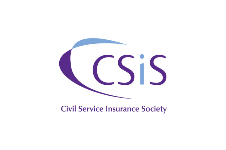 Civil Service Insurance Society logo on a white background