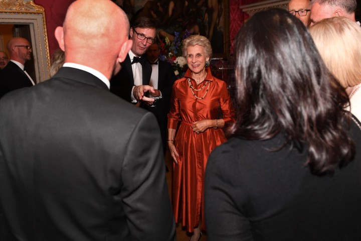 Her Royal Highness, the Duchess of Gloucester greeting CSSC members and board members